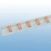 Pin type 1P Comb Busbar(busbar mcb,copper busbar)