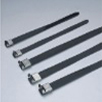 PVC coated stainless steel Cable Tie (316 stainless steel, plastic coated)